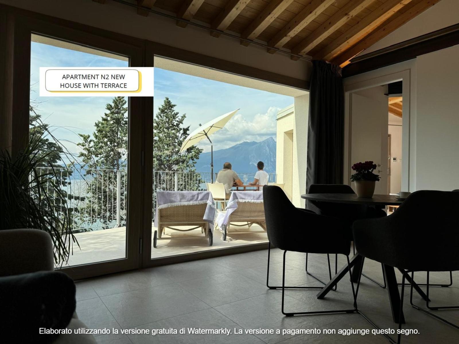 The View Apartamento Torri Del Benaco Exterior foto